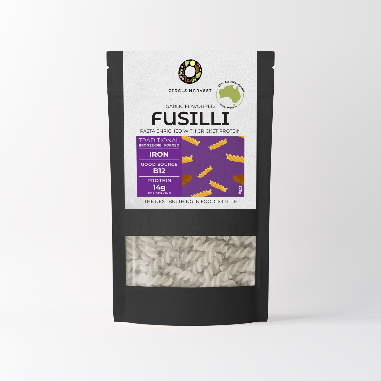 High Protein Cricket Pasta